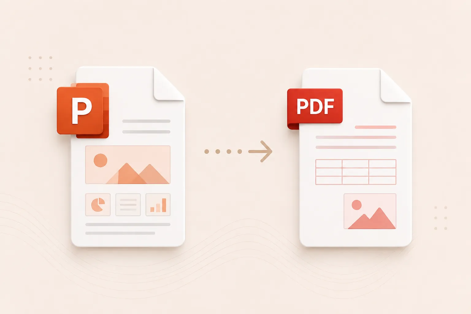 PowerPoint presentation converted into PDF online